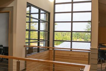 Harnett Regional Jetport, front window