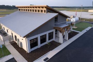 Harnett Regional Jetport, roadside